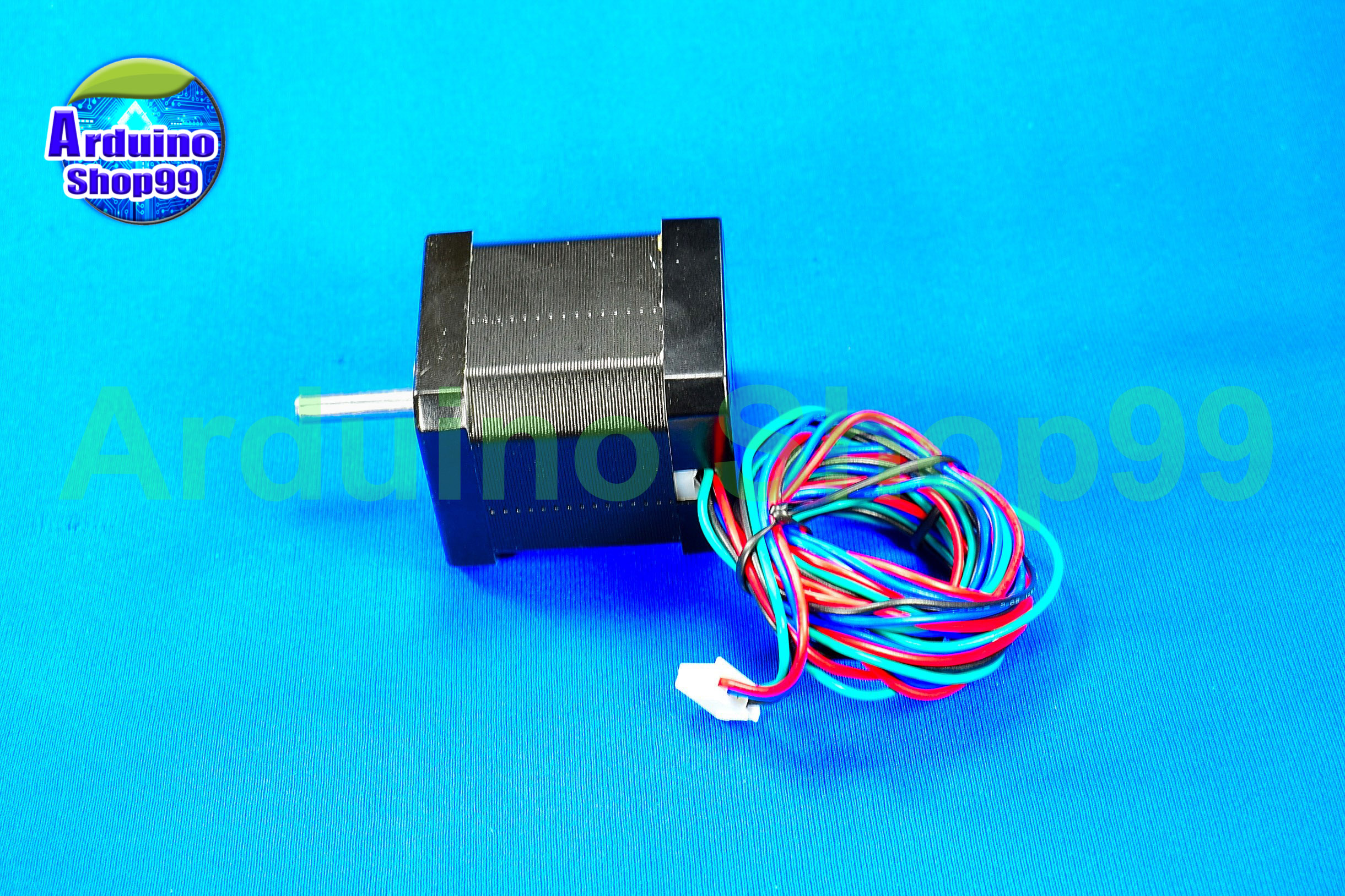 Stepper motor Step angle: 1.8 ± 5% degrees / step
