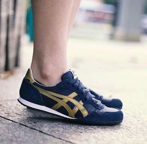 Onitsuka Tiger Serrano (Navy/Gold)