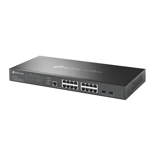 SG3218XP-M2 Omada 16-Port 2.5G and 2-Port 10GE SFP+ L2+ Managed Switch with 8-Port PoE+
