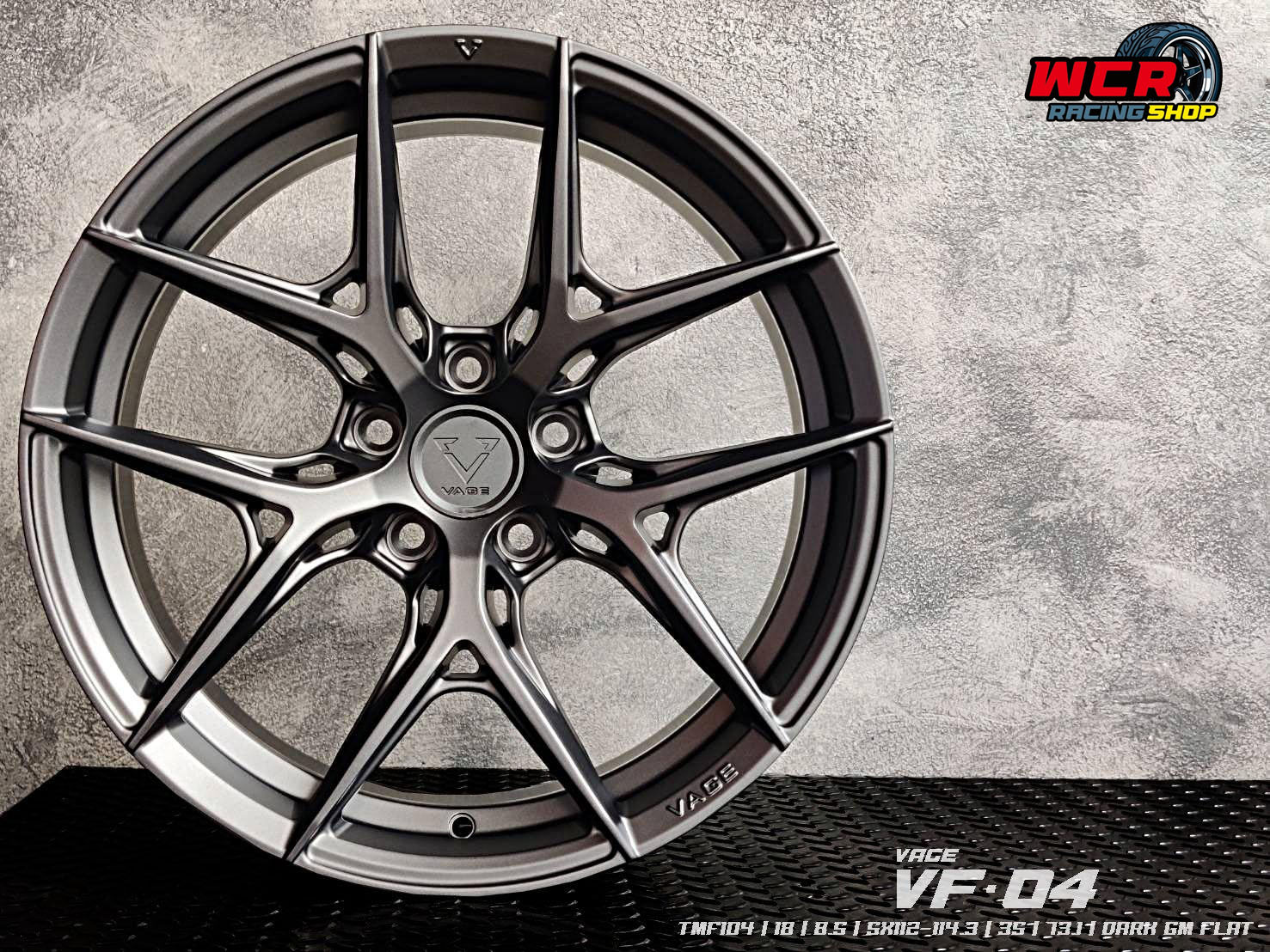 ล้อ VAGE VF-04 (FLOWFORMING) ขอบ 18