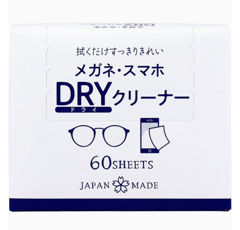 กระดาษเช็ดแว่น DewAir Glasses/Smartphone DRY Cleaner, 60 Sheets