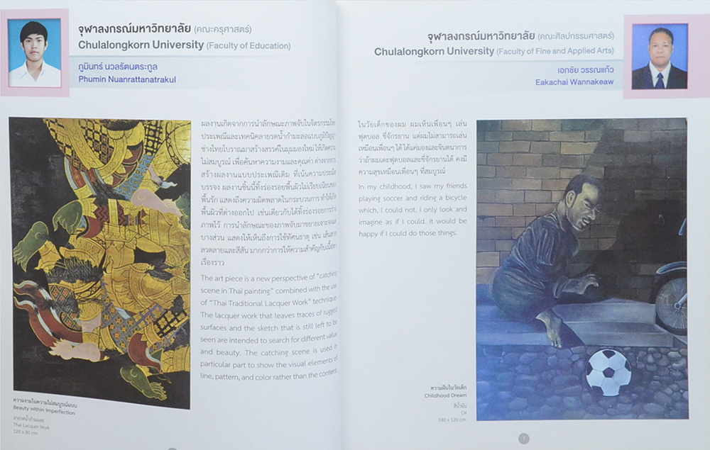 ศิลปนิพนธ์ยอดเยี่ยม ปี 2564 (ภาษาไทย-อังกฤษ)