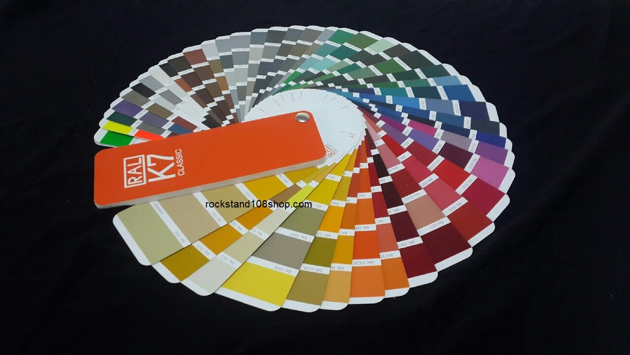 แผ่นเทียบเฉดสีมาตรฐาน RAL (K7) Edition 2023