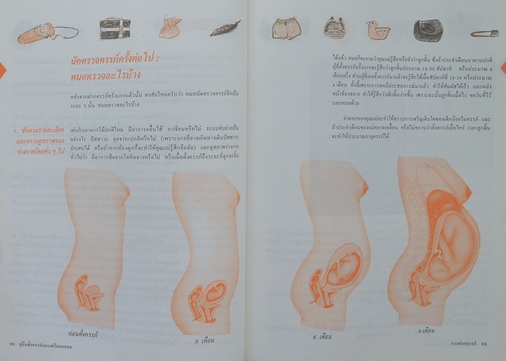 คู่มือตั้งครรภ์และเตรียมคลอด