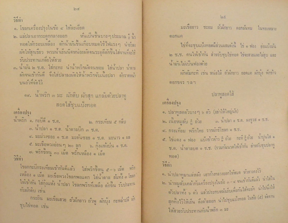 ร้อยเอก เกลี้ยง - ร้อยตำรวจโท วันชัย มีคณี (ตำราอาหาร ไทย จีน ฝรั่ง)