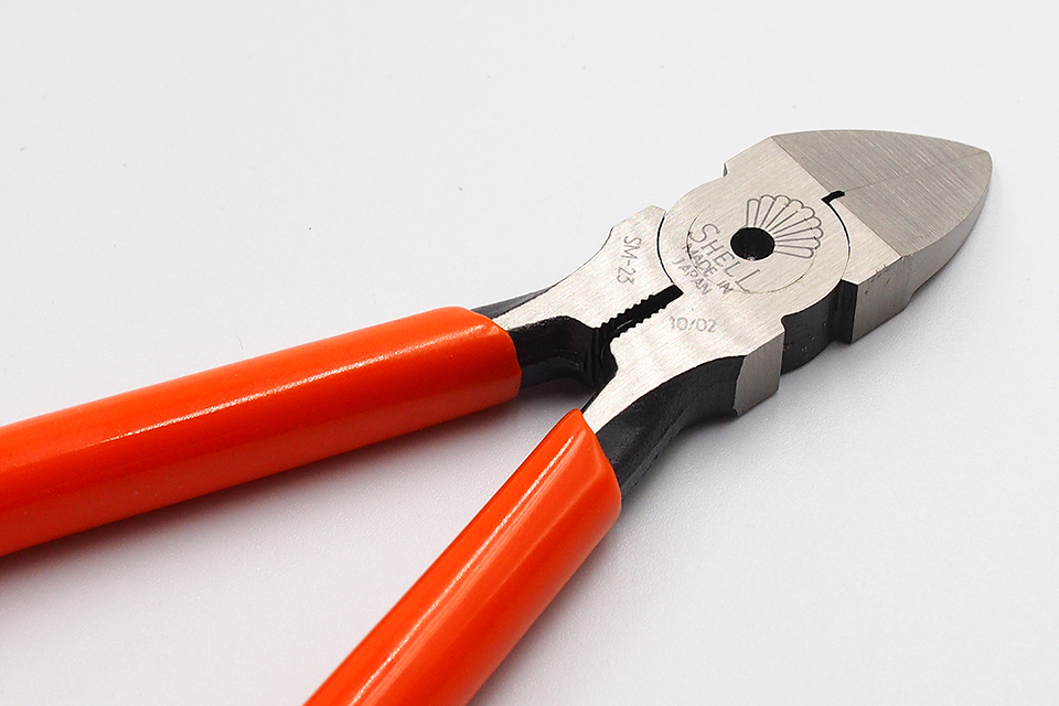 คีมตัดพลาสติกแข็ง รุ่นตัดตรง SHELL ขนาด : 5" (SM-23) , 6" (SM-22) , 7" (SM-35)