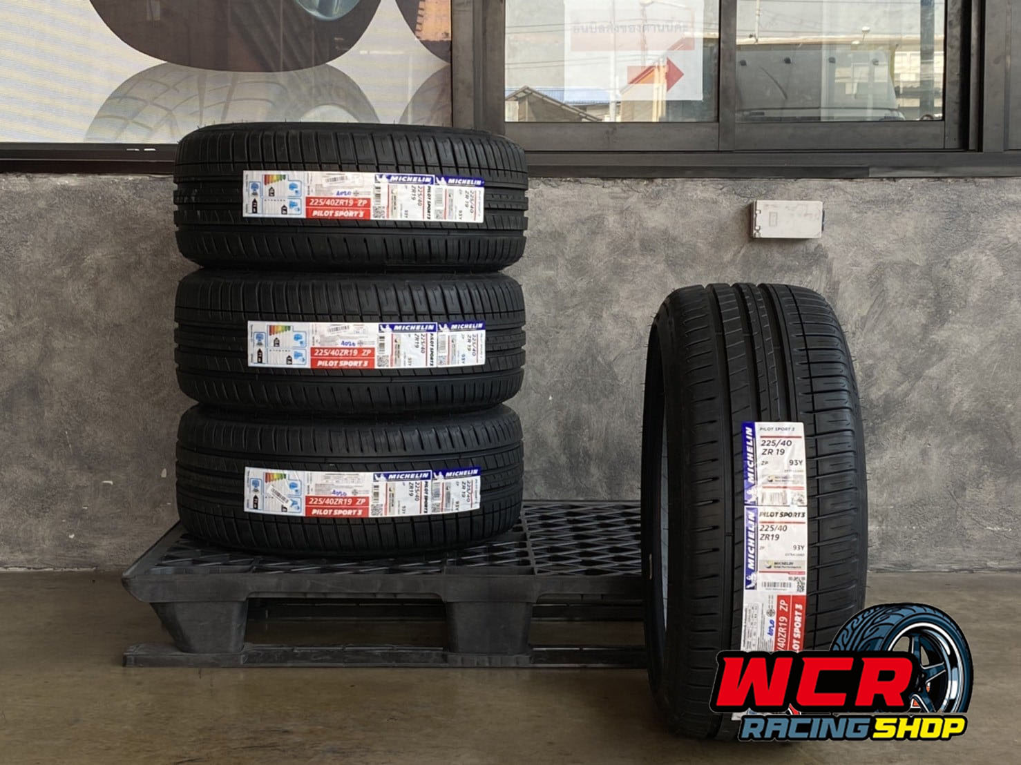 ยาง MICHELIN PILOTSPORT3 ZP ขนาด 225/40ZR19