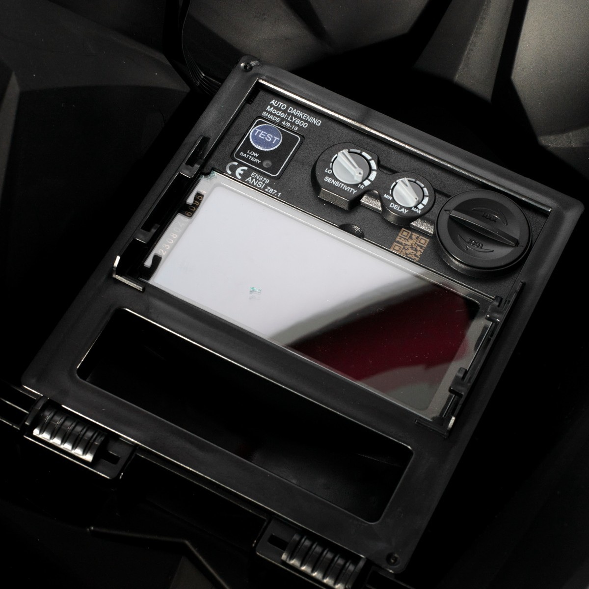 JASIC LY600G หน้ากากเชื่อมปรับแสงอัตโนมัติ 92.5x42.5mm ≤3/10000s