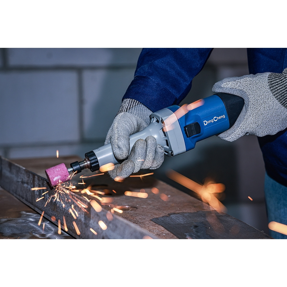 Dong Cheng DSJ05-25 เครื่องเจียรคอยาว 6mm 550W 9000-26700rpm