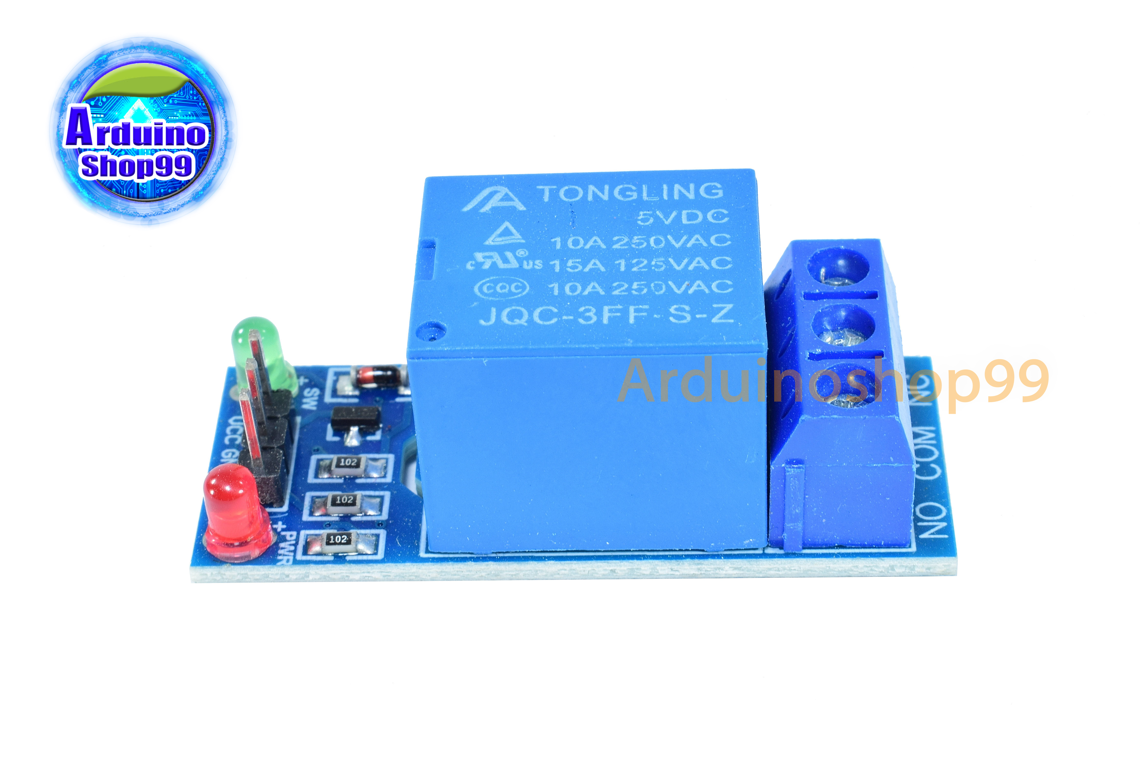 5V 1 channel relay module for Arduino