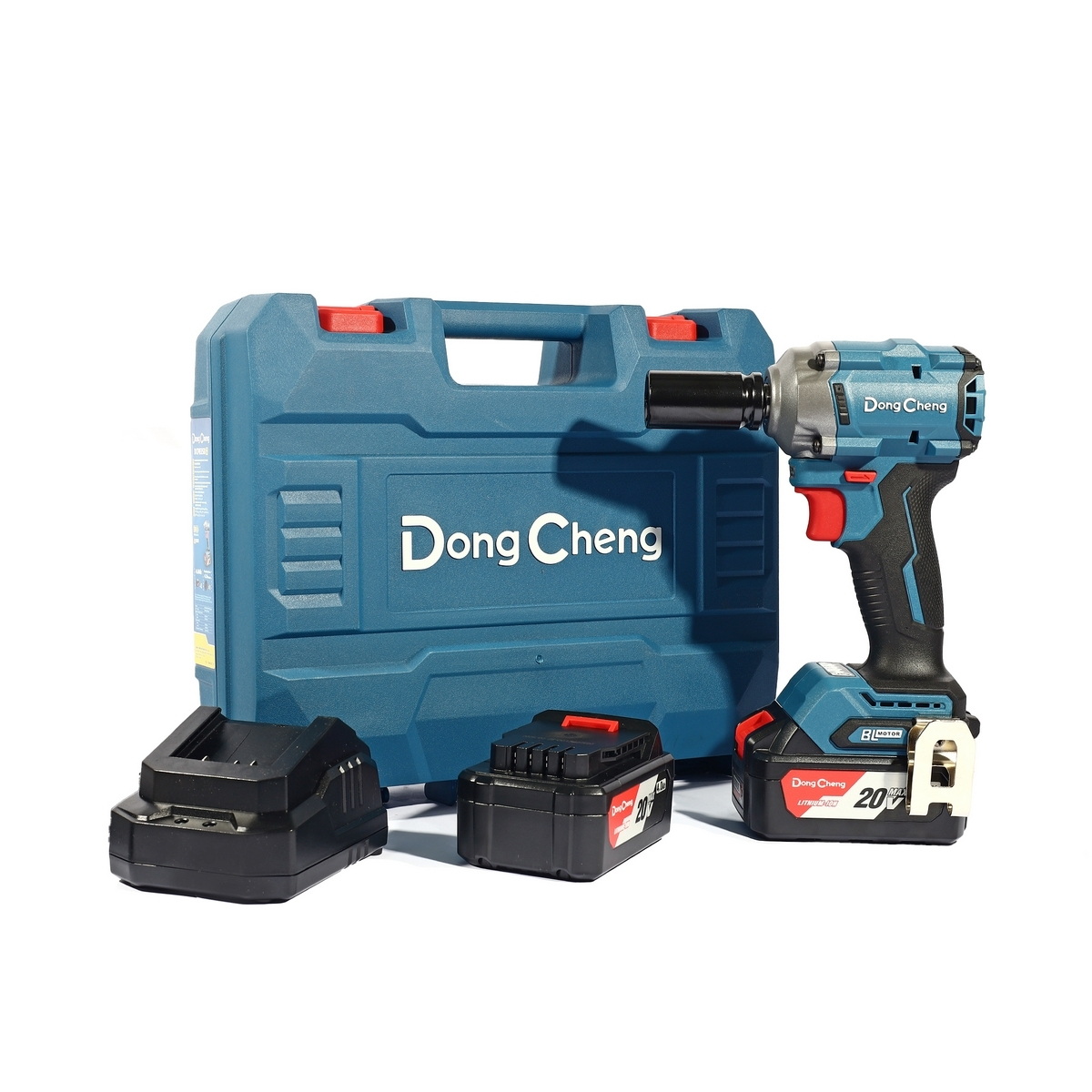 Dong Cheng DCPB358-EM บล็อกไร้สาย 1/2" 358Nm 20V แบตx2