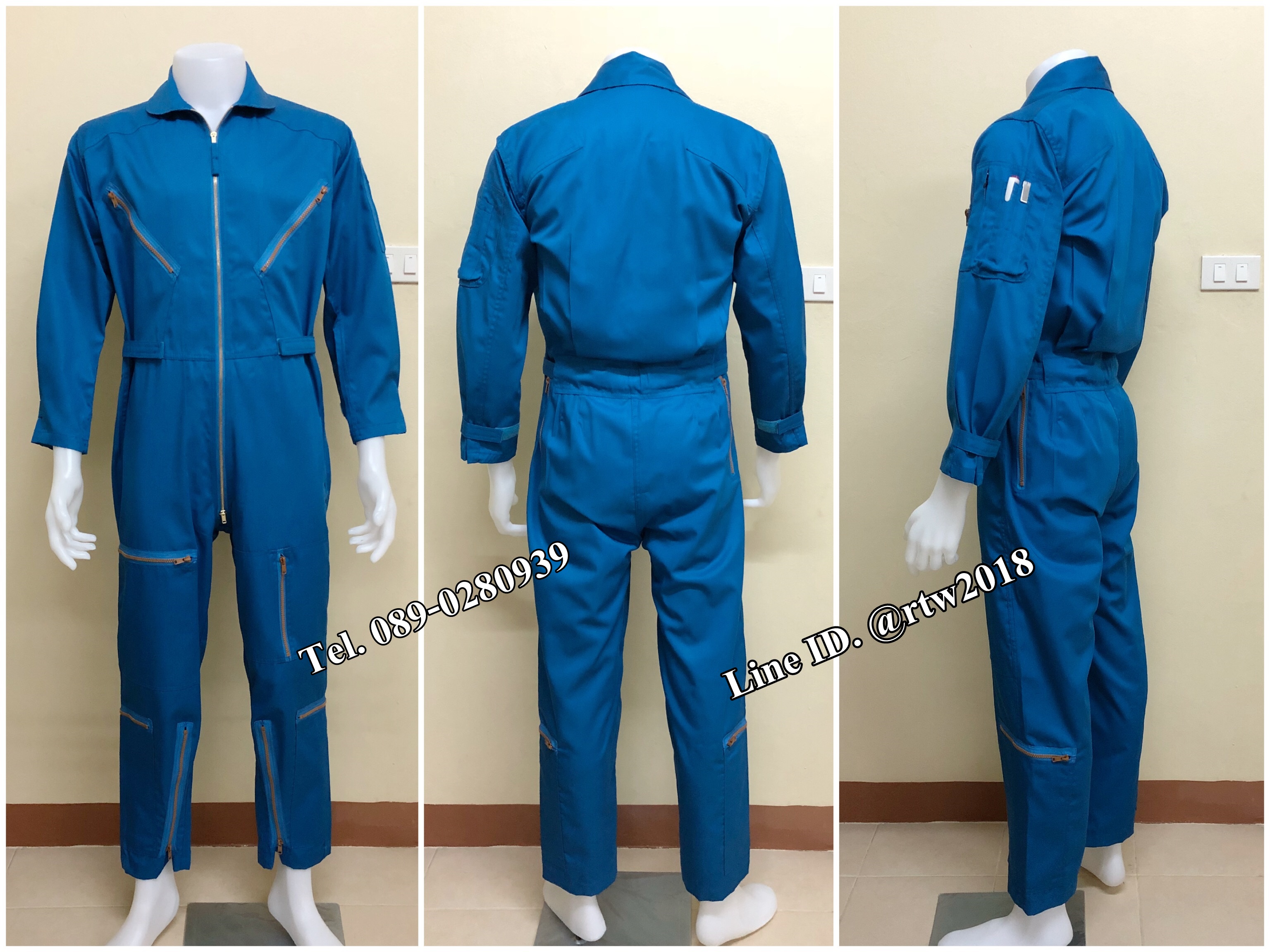 ชุดหมีสีฟ้าเข้ม (รหัส G2)