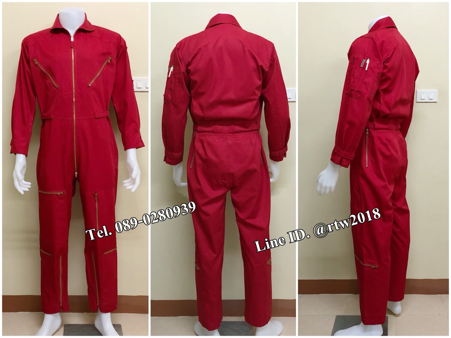 ชุดหมีสีแดง (รหัส G5)