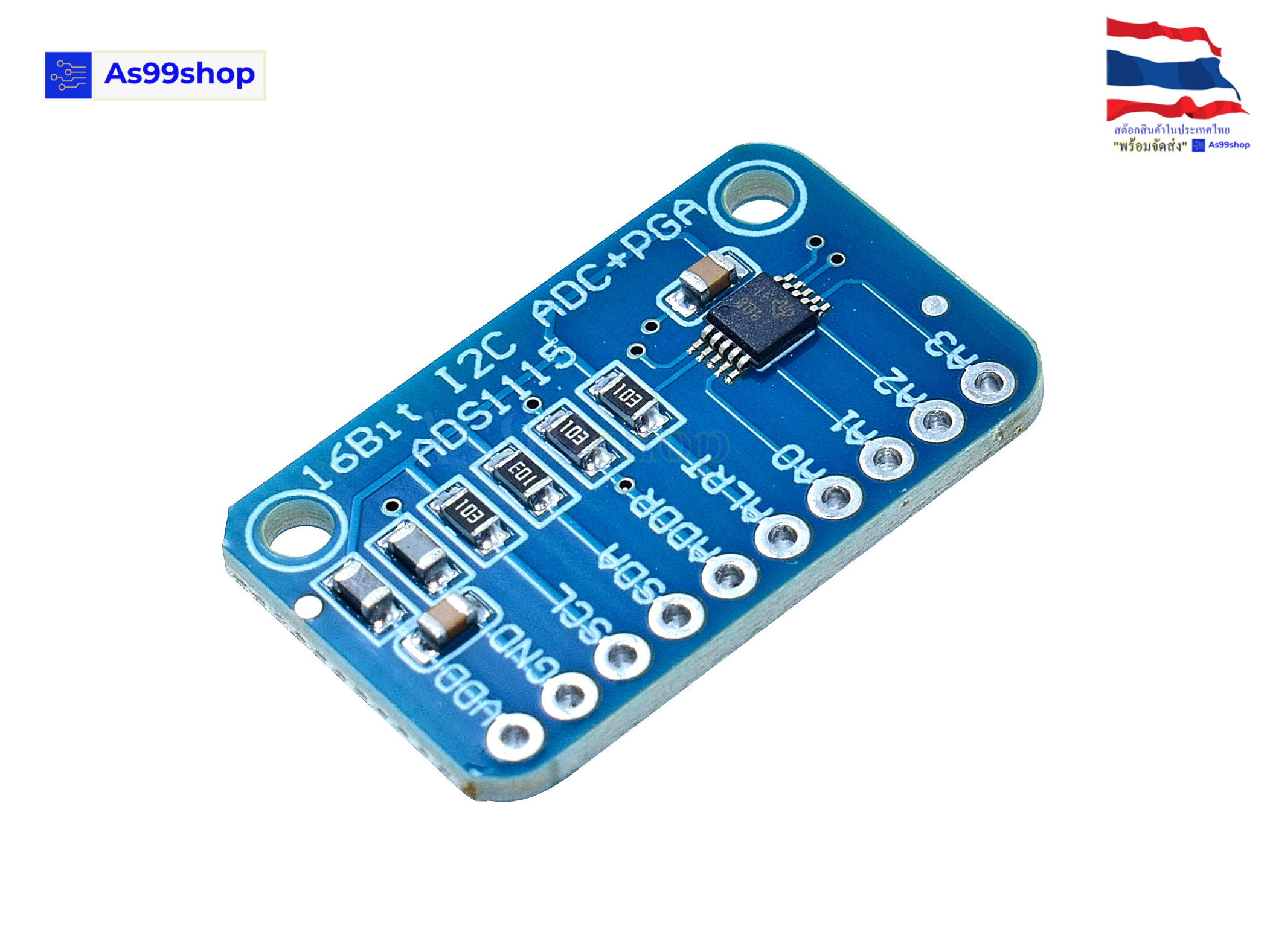 ADS1115 A/D Analog-to-Digital Small 16-Bit
