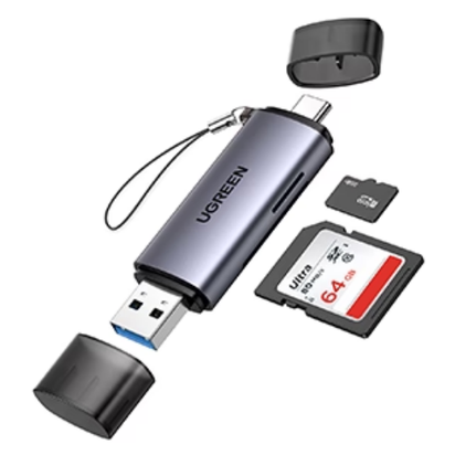 Ugreen 50706 2-in-1 USB 3.0 / USB C Card Reader