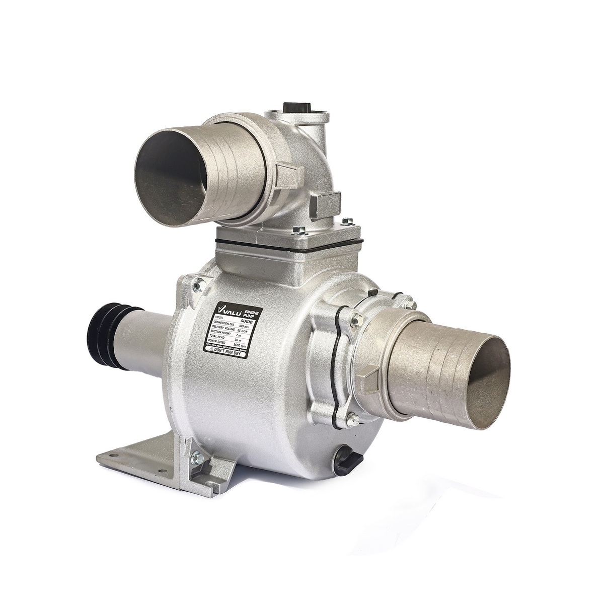 VALU SU-100 หัวปั๊มหอยโข่งเพลาลอย 4"x4"