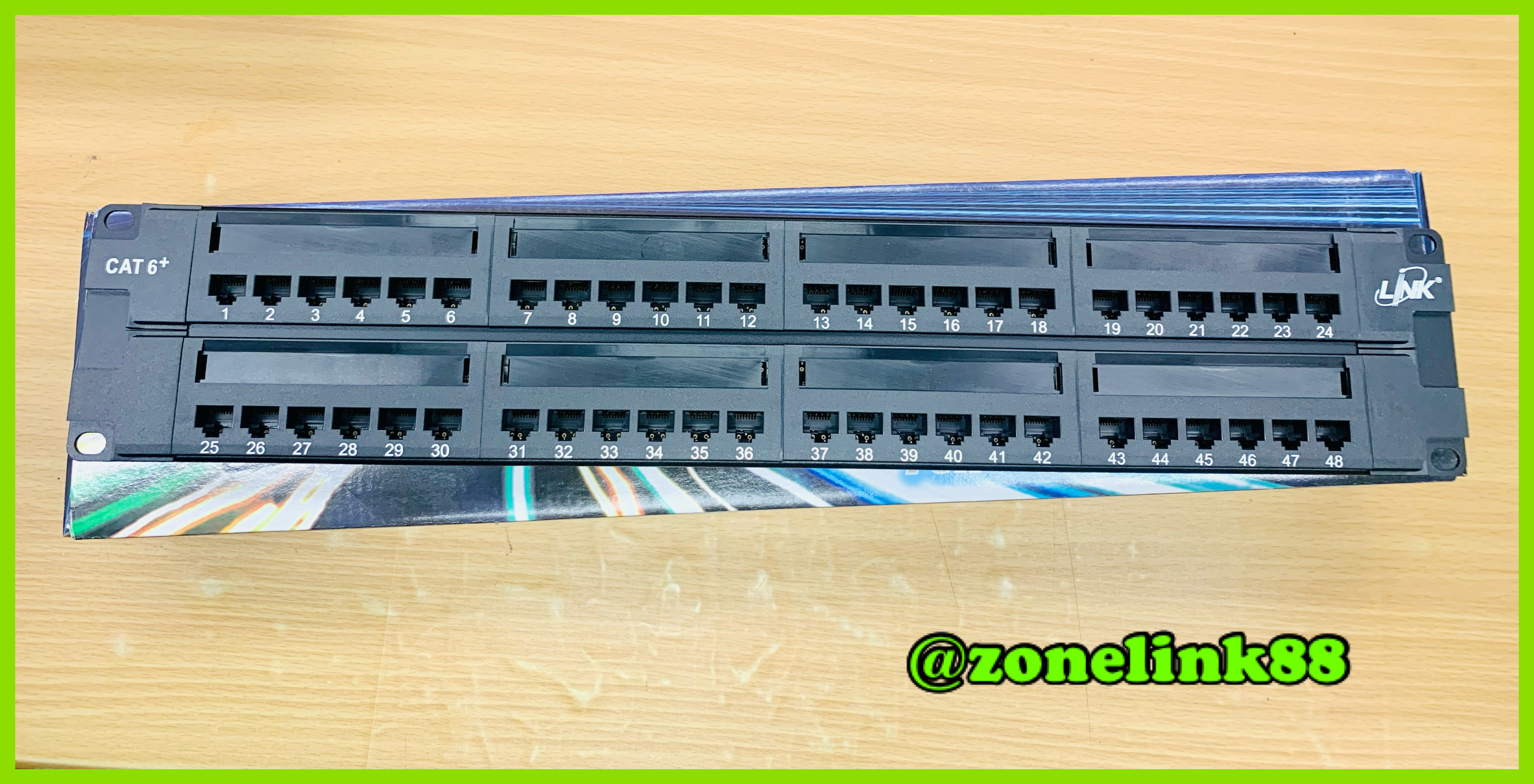 Link US-3148+ CAT6 PATCH PANEL 48 Port