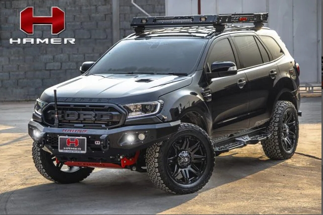 แร็คหลังคา HAMER รุ่น SOLAR ของรถ FORD EVEREST และ NEXTGEN