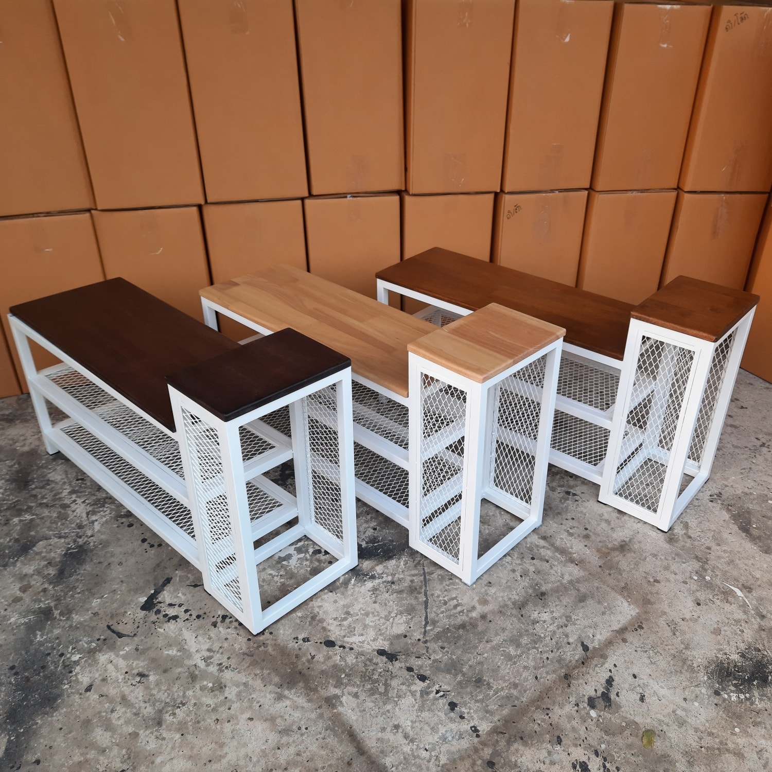 ชั้นวางรองเท้า 3in 1