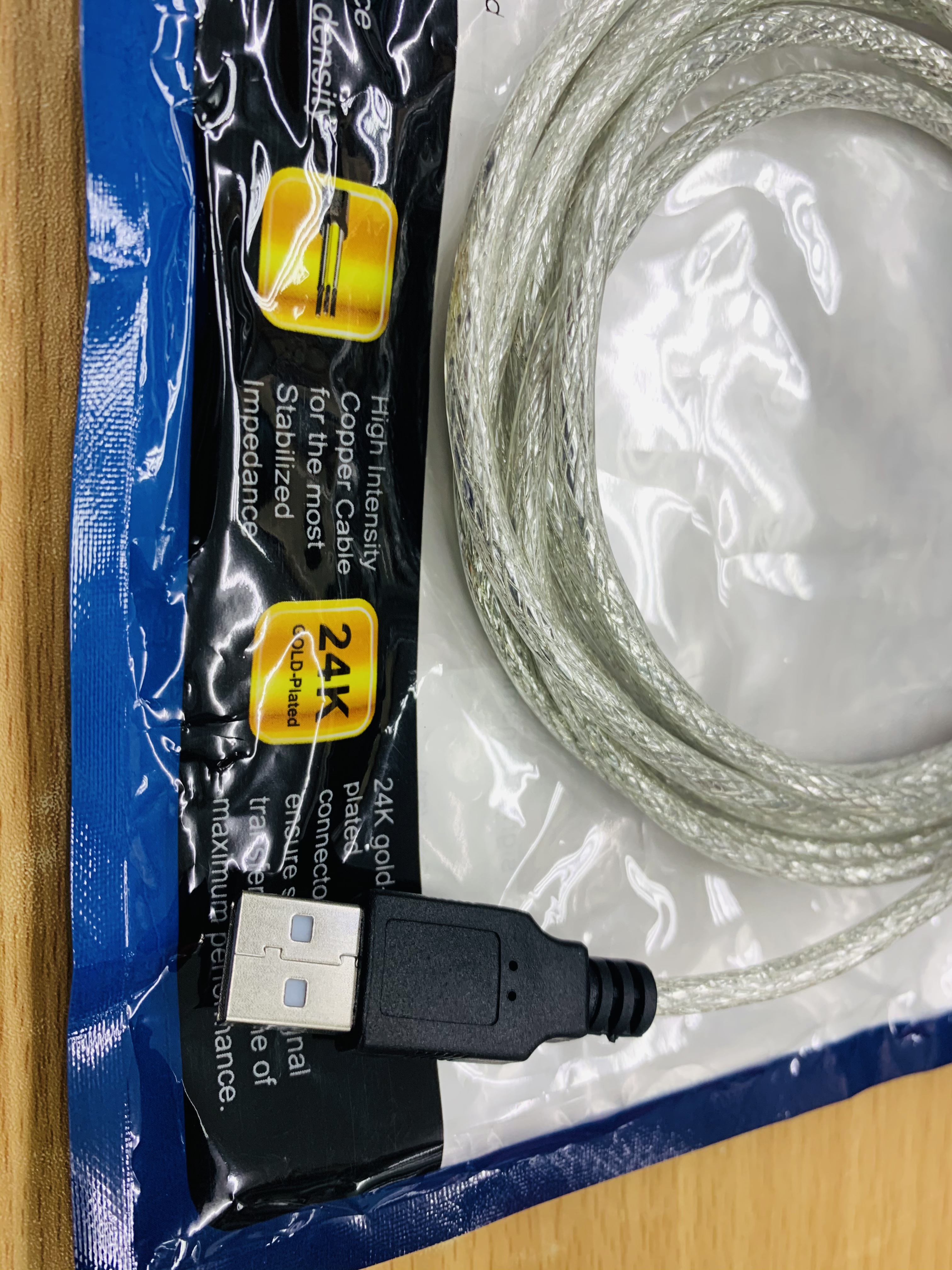 Glink USB 2.0 Male to USB 2.0 Male Cable 5m.