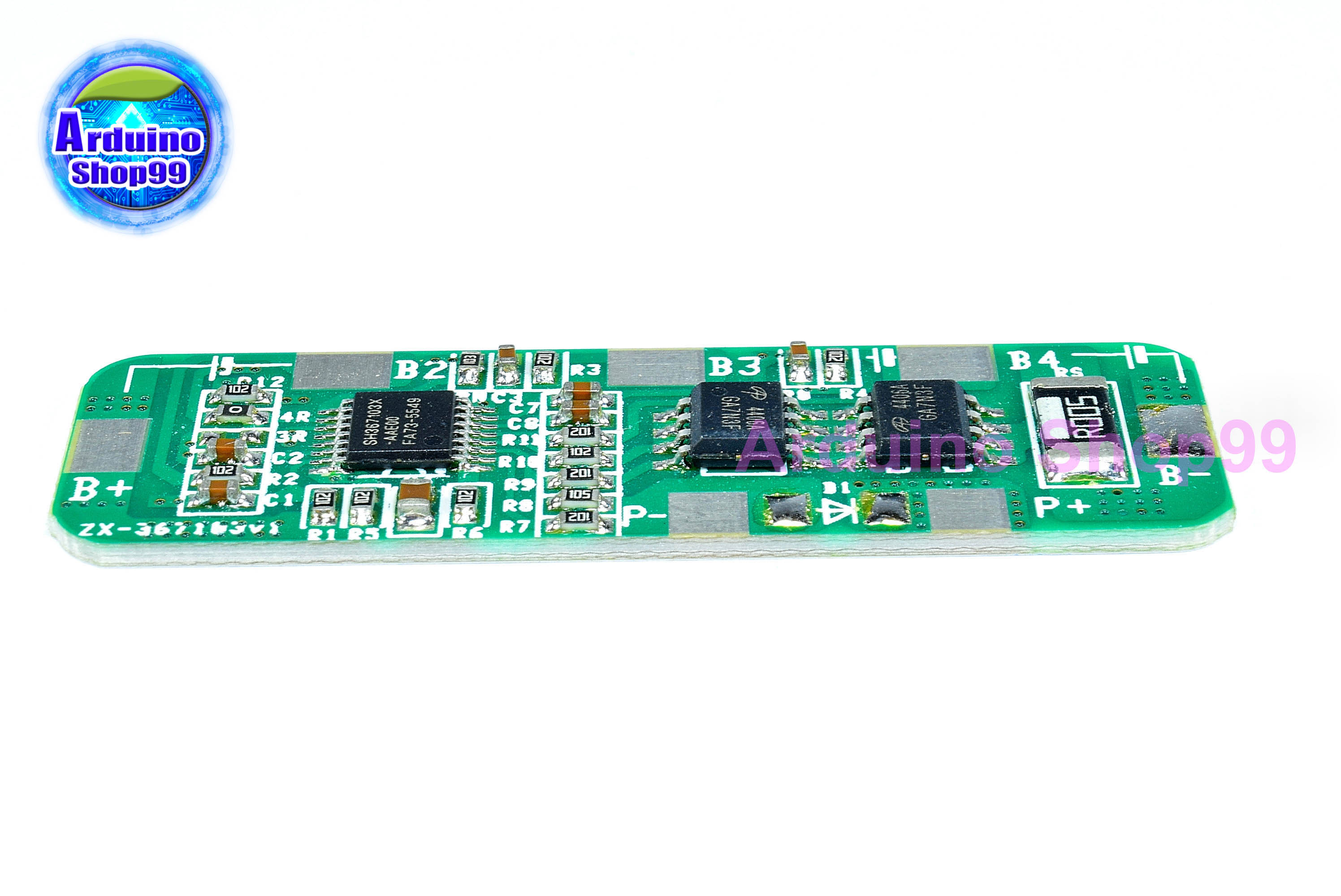 4 string 18650 lithium battery 3A protection board