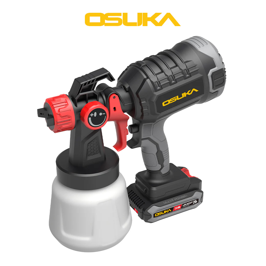 OSUKA OCSG776-SET กาพ่นสีไร้สาย 2.5mm 20V พร้อมแบตx1