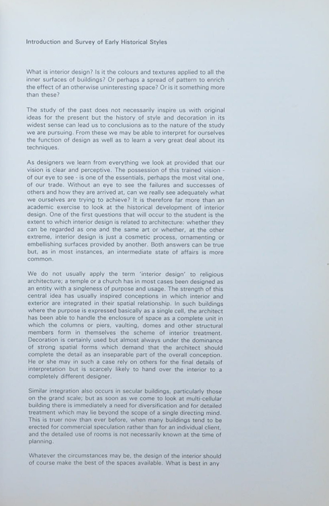 a history of interior design rhodec international