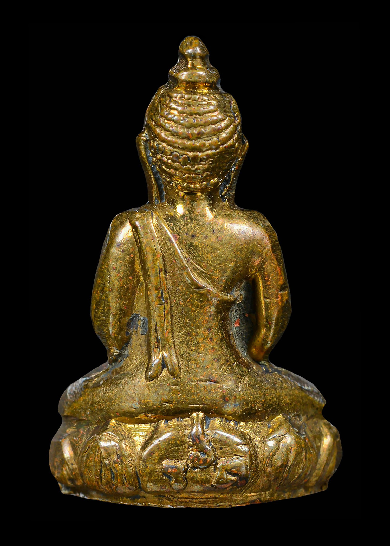 พระกริ่งร.ด. เจ้าคุณนรฯ วัดเทพศิรินทร์ เนื้อทองผสม ปี2513 ตอกโค๊ตดาบไขว้ที่ใต้ฐาน กริ่งดัง สภาพสวยเดิมๆ