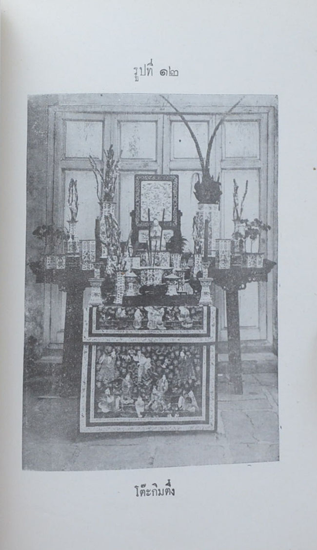 อธิบายเครื่องบูชา