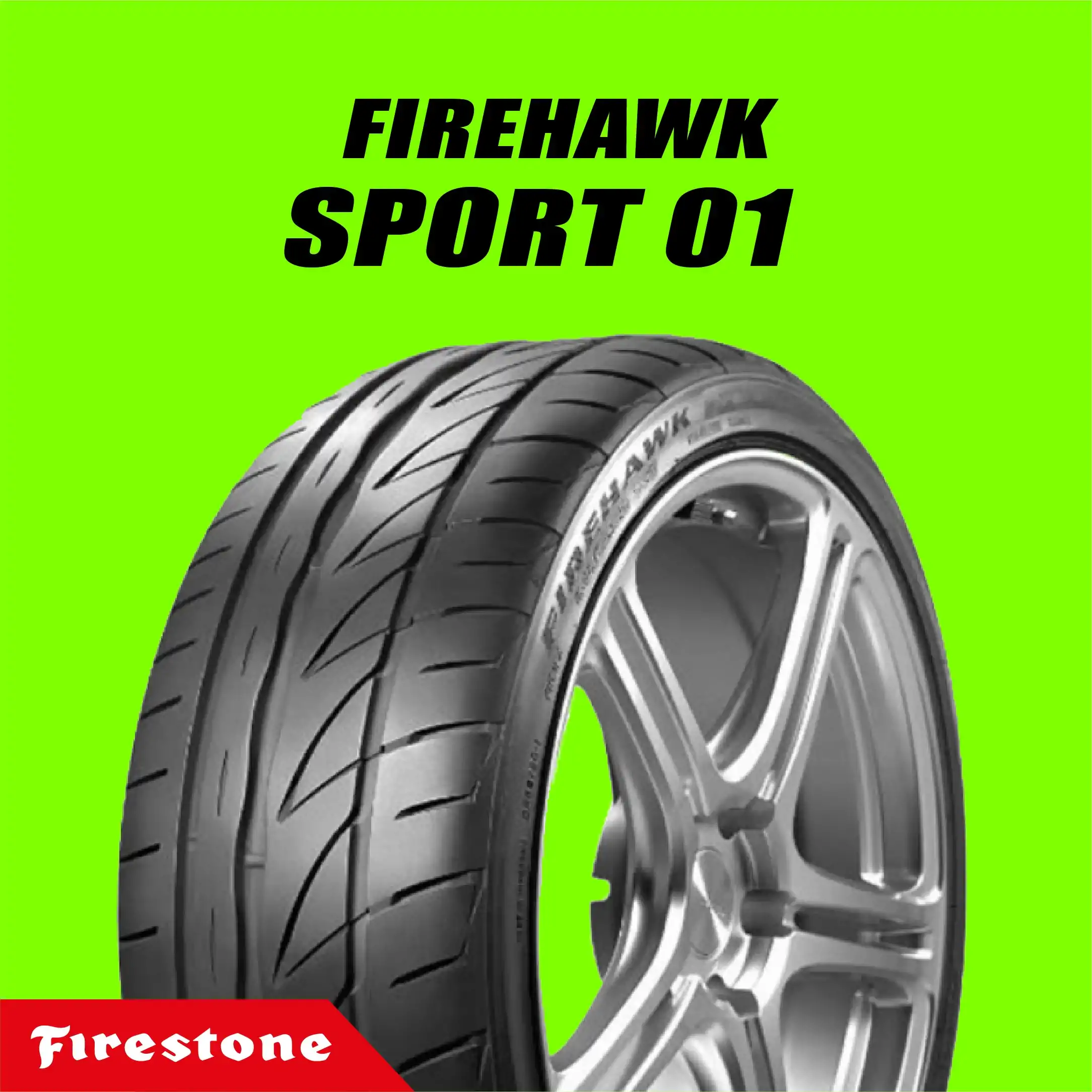 ยางFRIESTONE FIREHWK SPORT 01 ขนาด 245/45-17ราคาพิเศษ สั่งได้