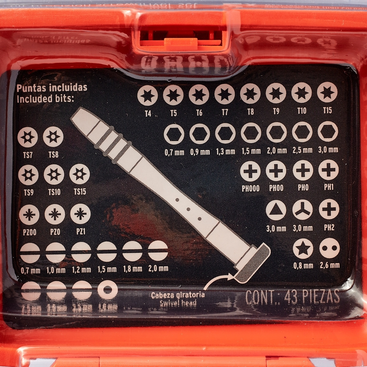 TRUPER 14163 ไขควงงานละเอียด ดอก 42 หัว