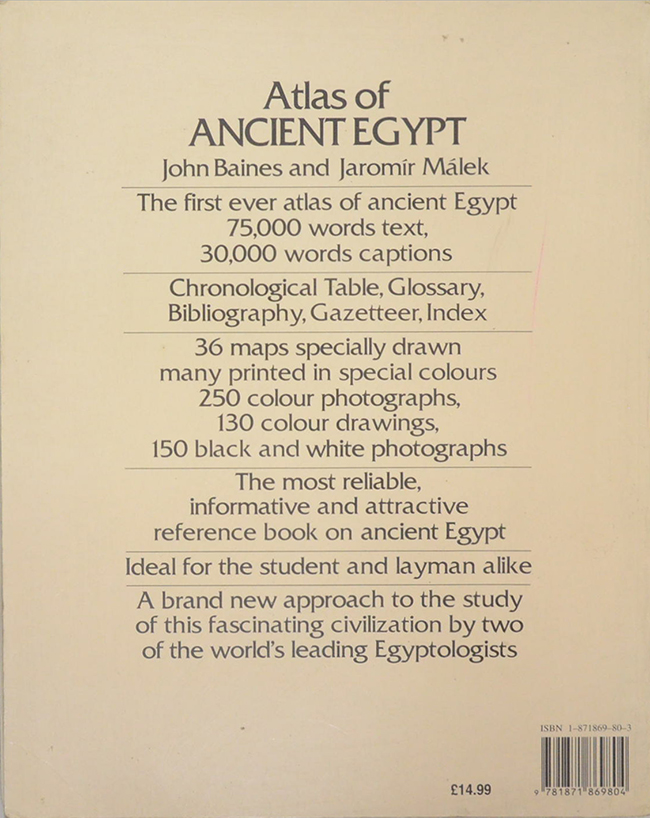 Atlas of ANCIENT EGYPT