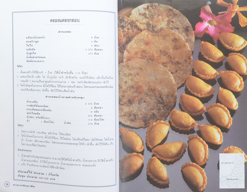 อาหารเป็นอาชีพ [ขนมหวาน]