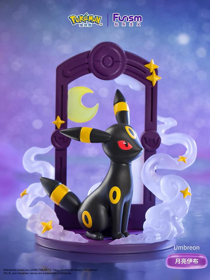 POKEMON x Funism - Eevee Family blind box Set โมเดลกล่องสุ่มโปเกมอน อีวุย งานลิขสิทธิ์ของแท้ [ยกชุด]