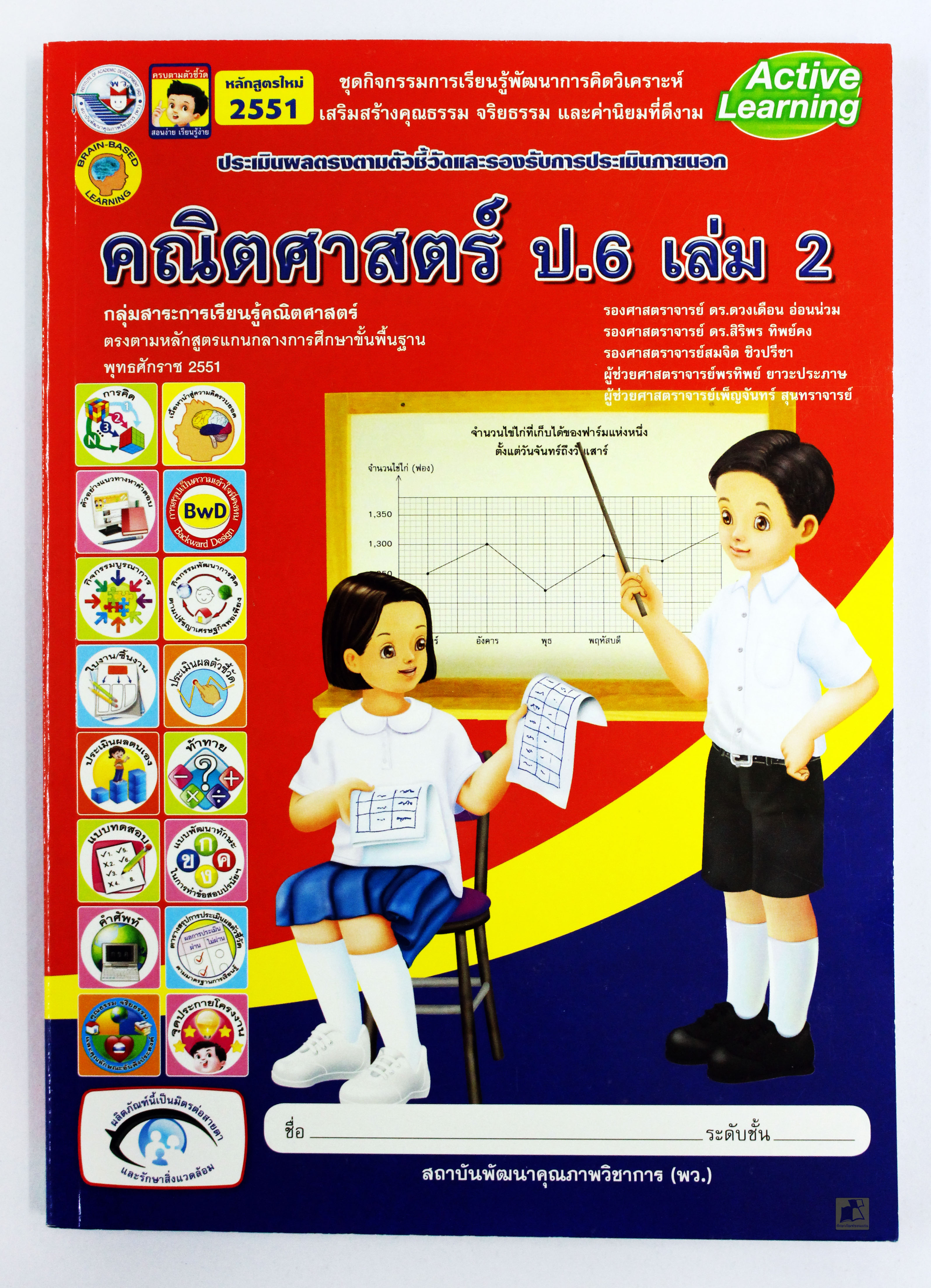 คณิตศาสตร์ ป.6 เล่ม 2