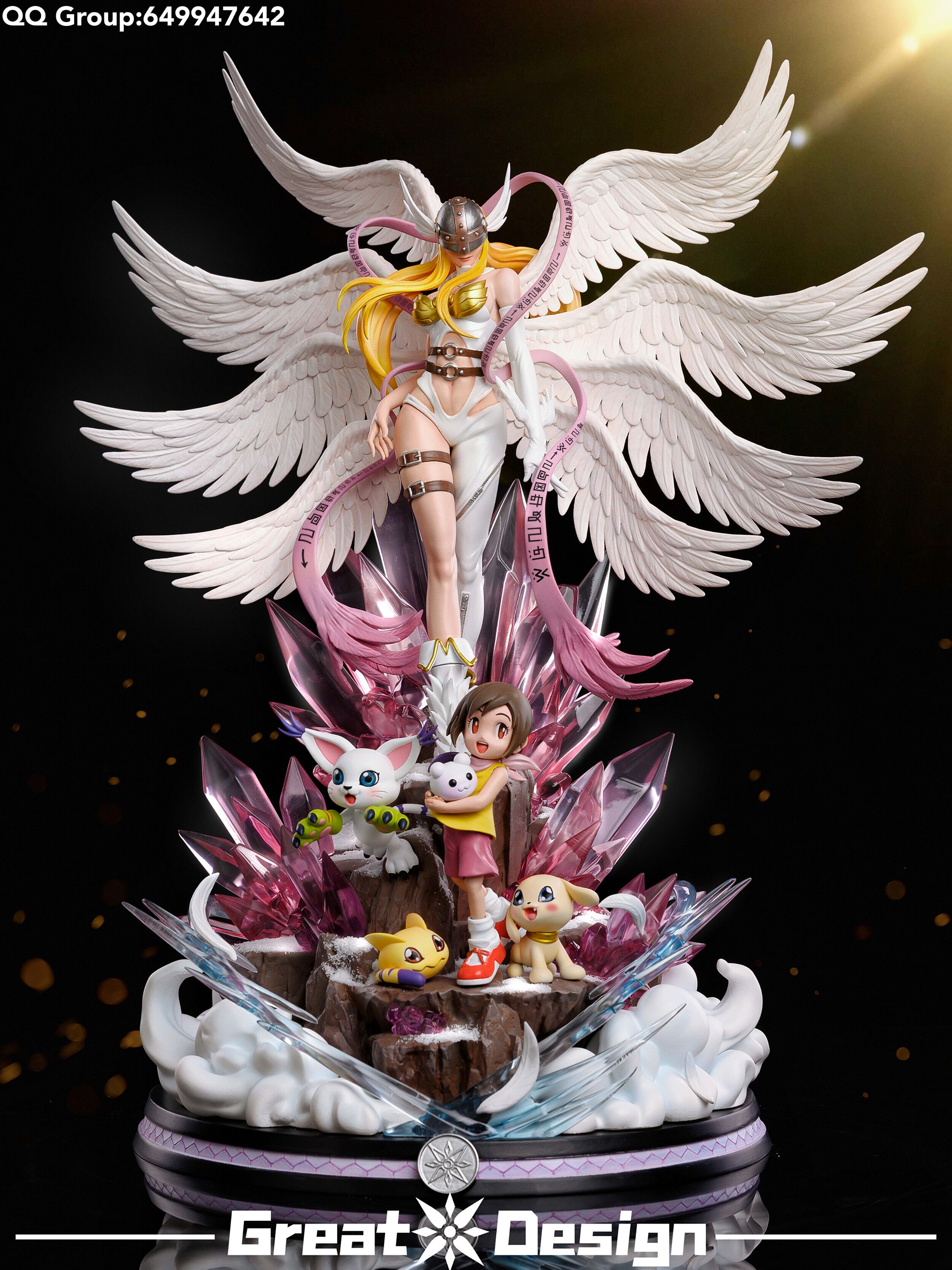 Great Design STUDIO - Angewomon Evolution with Hikari Digimon Adventure ดิจิม่อนแอดเวนเจอร์