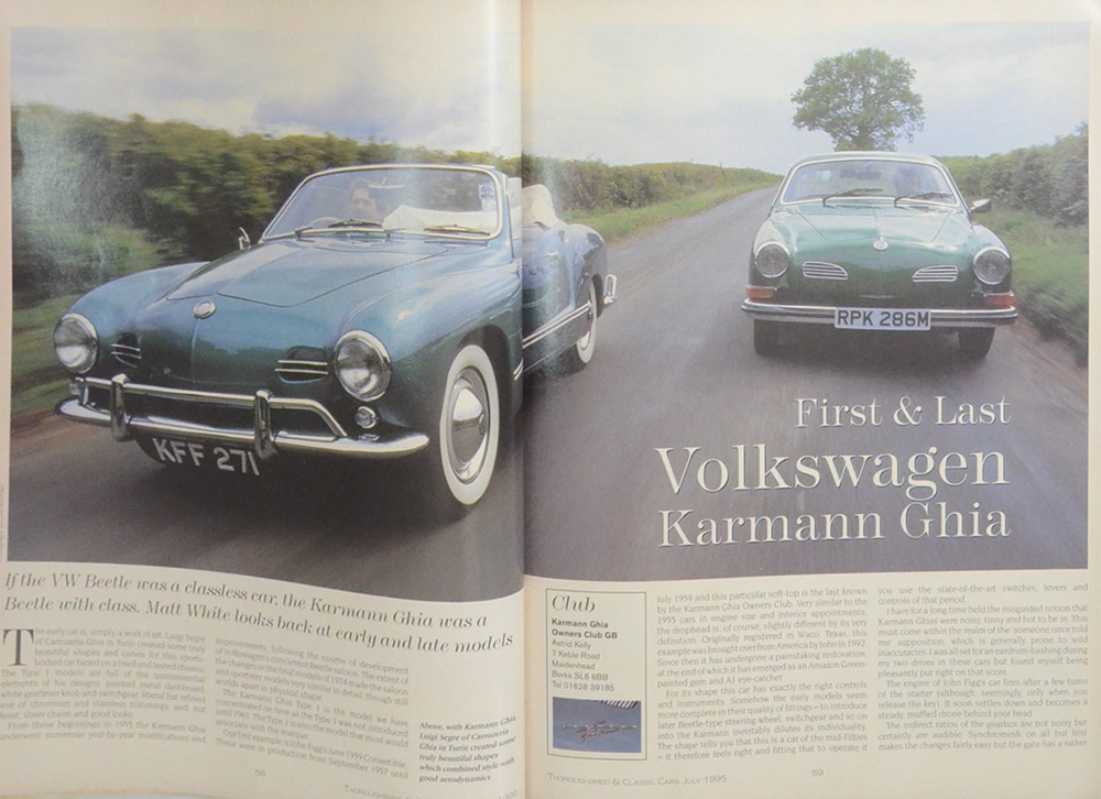 THOROUGHBRED & CLASSIC CARS Vol. 22 No. 10 July 1995