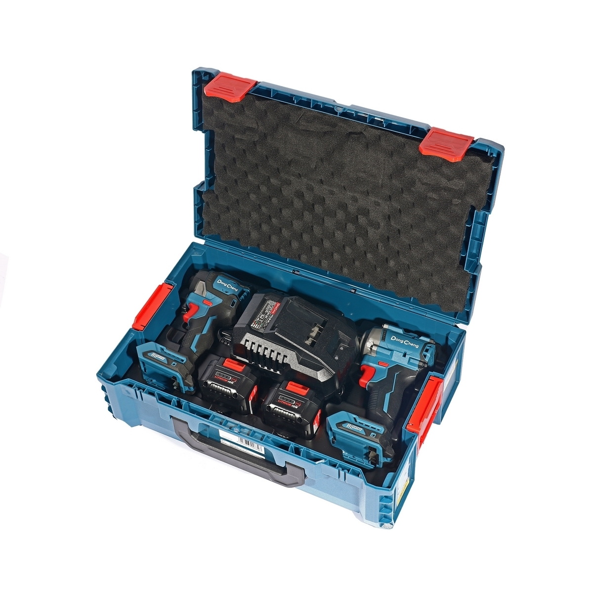 Dong Cheng DCKIT29-EK ชุด COMBO DCPL208 ไขควงกระแทก+DCPB358 บล็อก 1/2" 20V