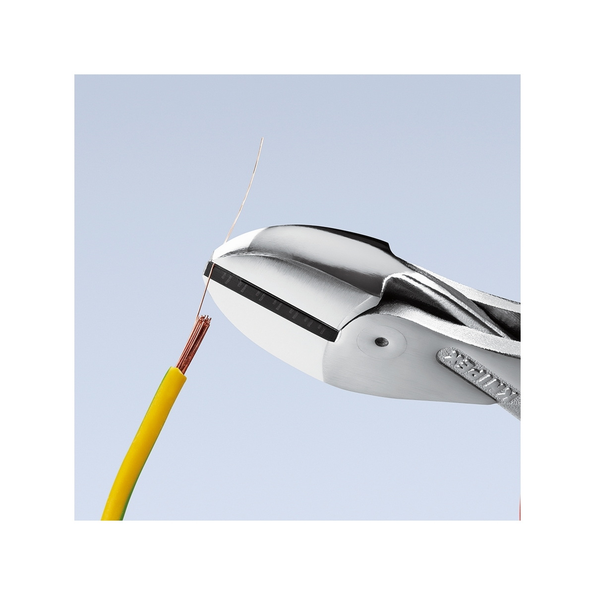 KNIPEX 73 06 160 คีมตัดปากเฉียง รุ่น X-Cut ด้าม VDE 160mm