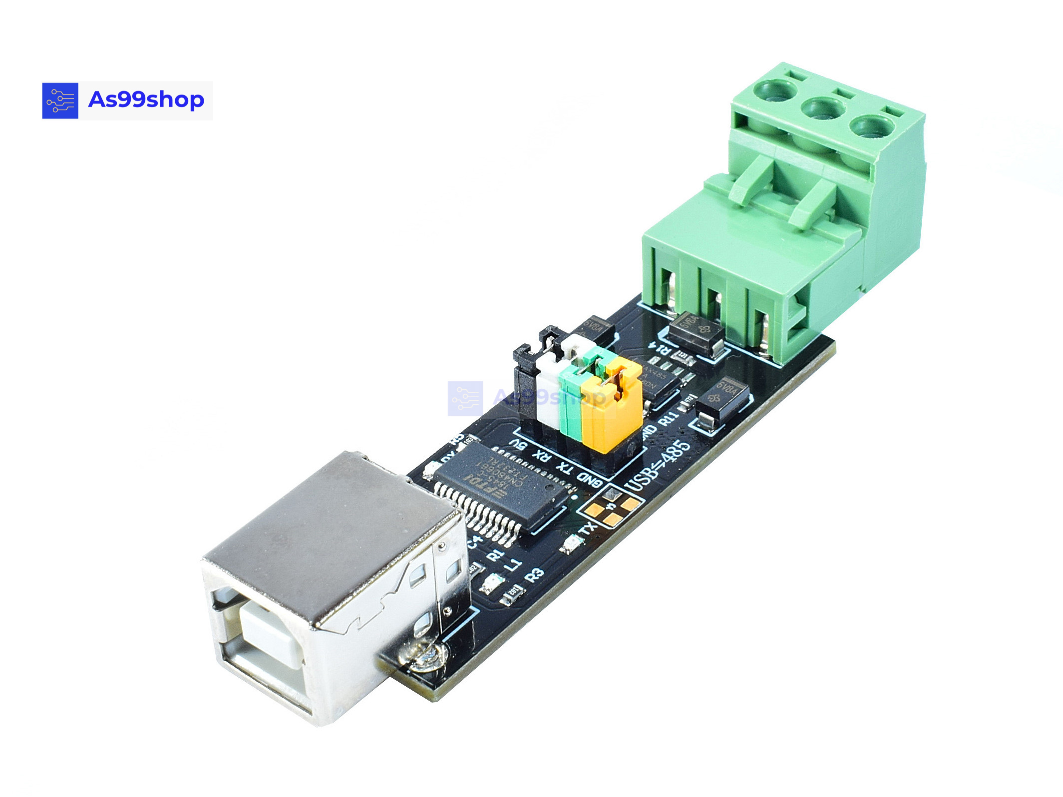 USB TO TTL / RS485 dual function dual protection USB to 485 module new FT232RL chip