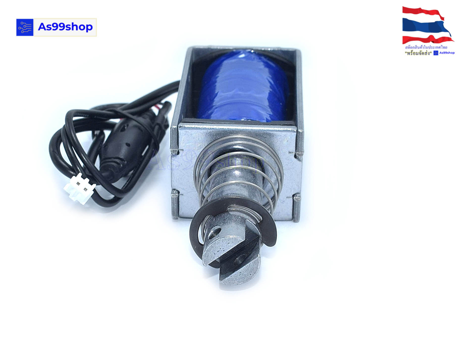 กลอนไฟฟ้า Electromagnetic lock LY-19 12V/2.8A แรงดึงสูง(74N)