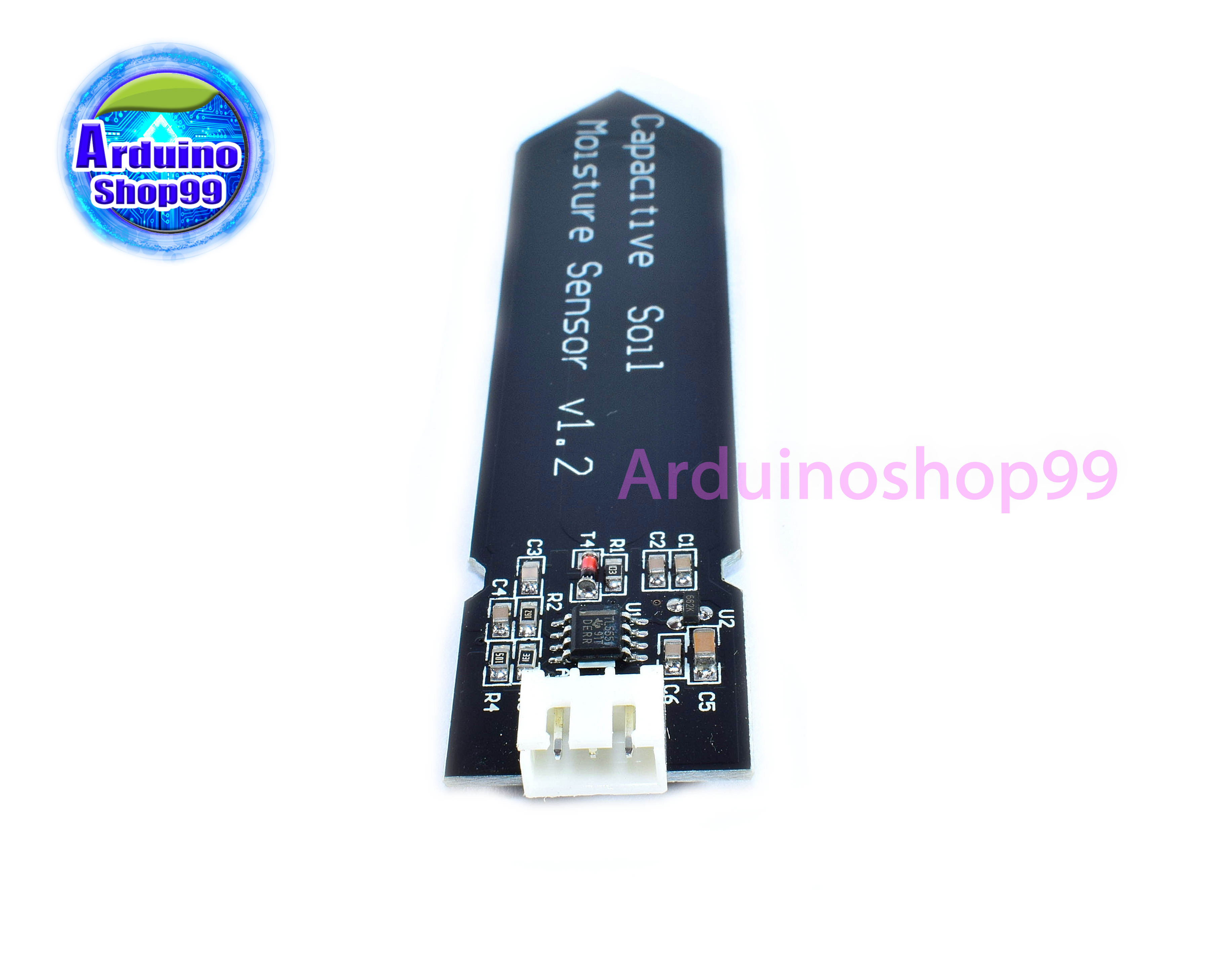 Capacitive soil moisture sensor V1.2 เซ็นเซอร์วัดความชื้นในดินแบบ Capacitive