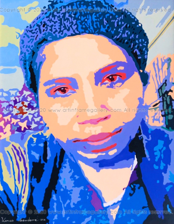 ผลงานศิลปะ "ภาพเหมือนศิลปิน"