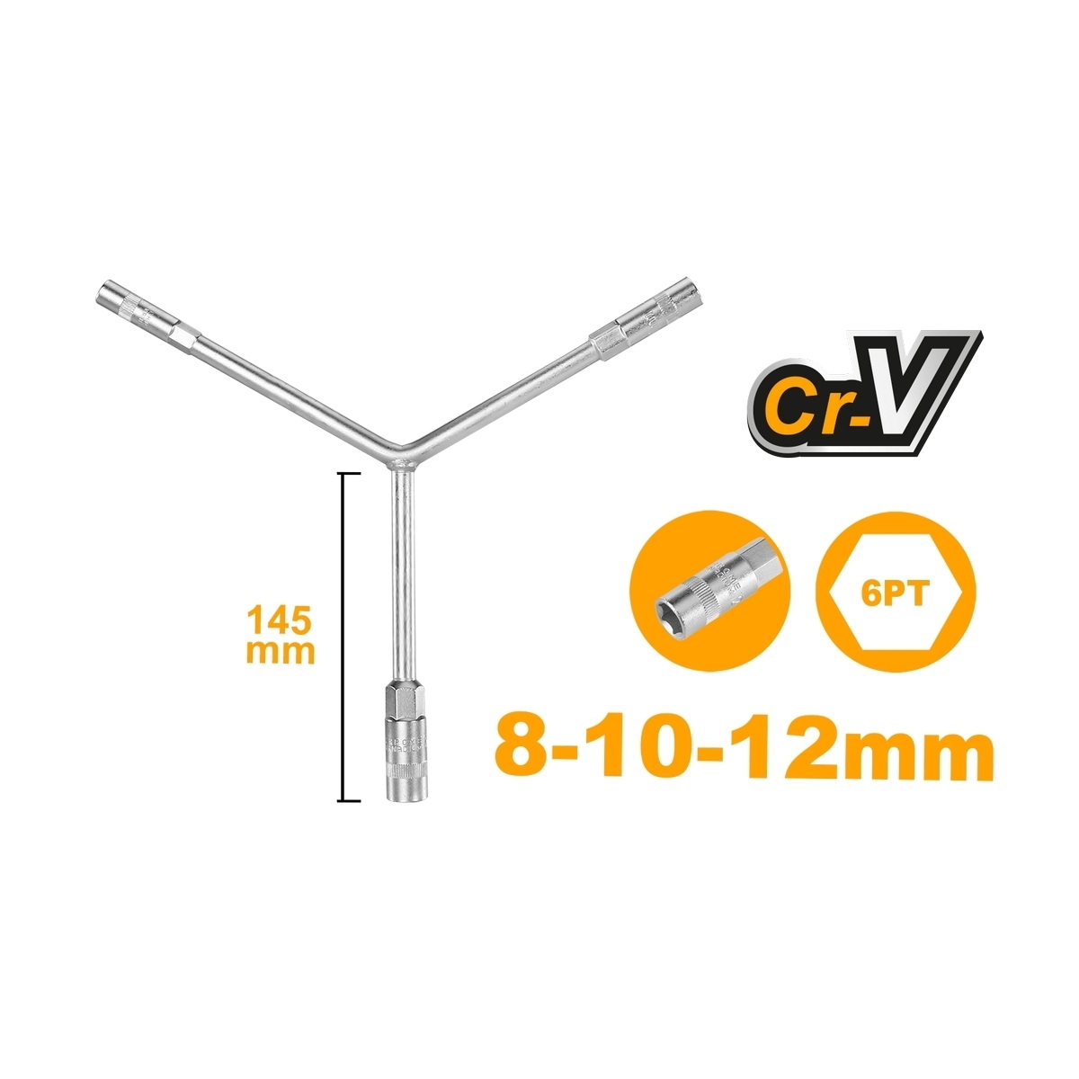 INGCO HYSW081012 บ๊อกซ์ตัววาย 8,10,12mm