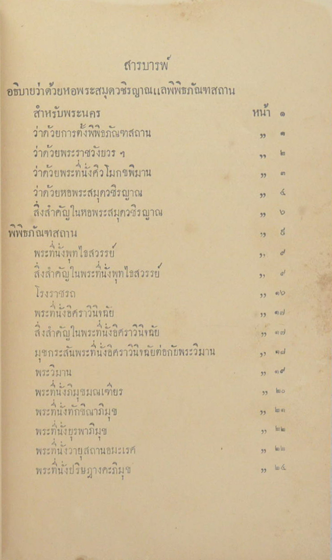 อธิบายว่าด้วยหอพระสมุดวชิรญาณ แล พิพิธภัณฑสถานสำหรับพระนคร (ขายตามสภาพ)