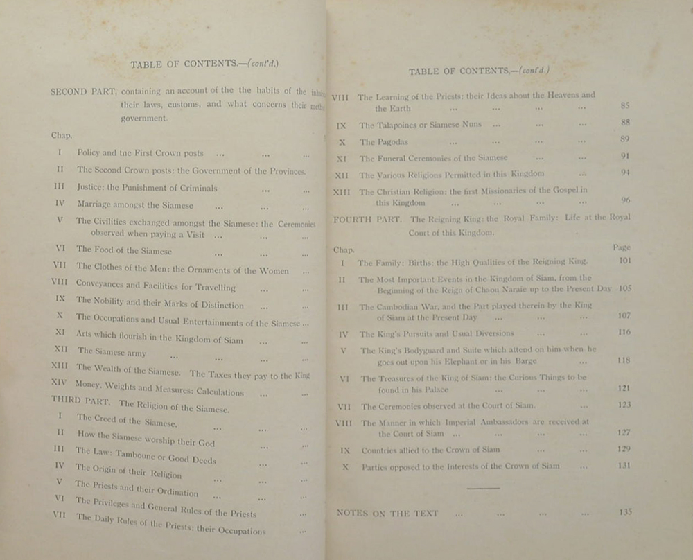 THE NATURAL AND POLITICAL HISTORY OF THE KINGDOM OF SIAM