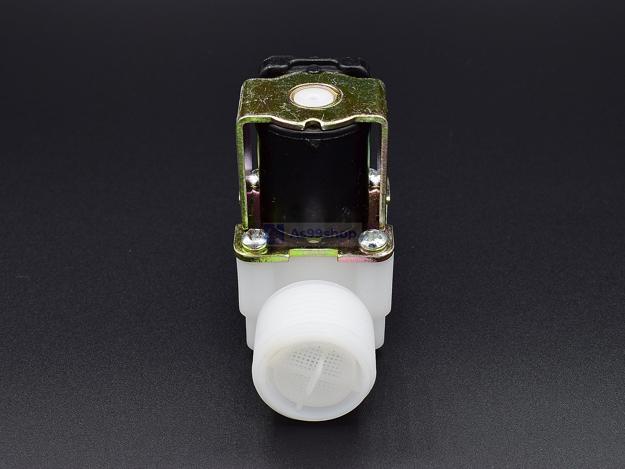 โซลินอยด์วาล์วพลาสติก Solenoid Valve 12VDC 3/4 นิ้ว (วาล์วระบายน้ำที่ไม่มีแรงดัน drain valve)