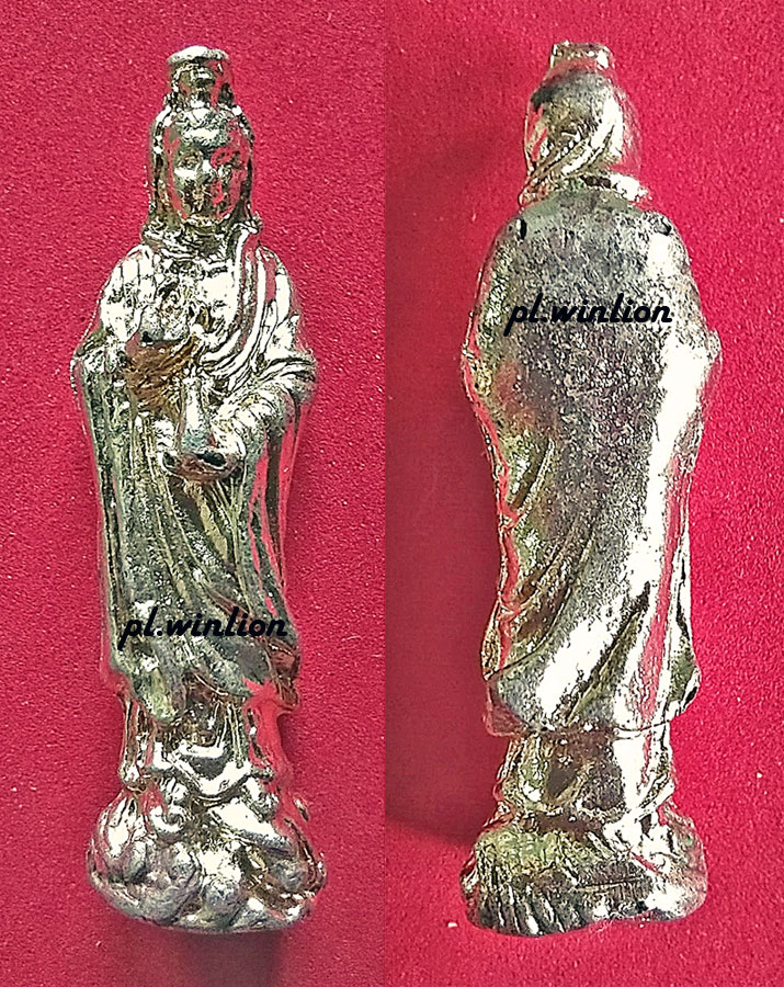 เจ้าแม่กวนอิม เนื้อกะไหล่ทอง หลวงปู่โต๊ะ ออกวัดเขาอีส้าน จ.ราชบุรี ปี 2523