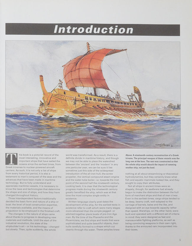 THE ENCYCLOPEDIA OF SHIPS