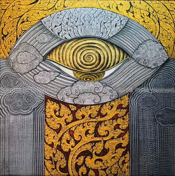 ผลงานศิลปะ "ธาตุ 4"